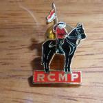 RCMP Enamel Pin - Vintage Canadian Collectible