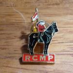 RCMP Enamel Pin - Vintage Canadian Collectible