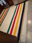Hudson’s Bay 6 Point Wool Blanket - Aztec Style