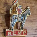 RCMP Enamel Pin - Vintage Canadian Collectible