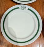 Vintage Canadian Pacific Railway Dinner Plates Set