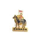 Canadian Mountie on Horseback Enamel Lapel Pin