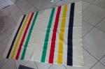 Hudson Bay Vintage Wool Blanket - Candy Stripes