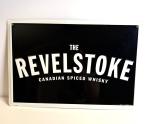 Revel Stoke Canadian Whisky Metal Bar Sign