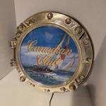Canadian Club Vintage 1983 Lighted Bar Sign