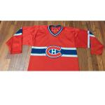 Vintage CCM Montreal Canadiens Red Jersey Size L/XL