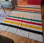 Hudson's Bay Vintage 4 Point Wool Blanket