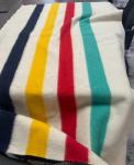 70's Hudson's Bay Point 4 Point Wool Blanket