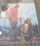 Set of 7 Royal Canadian Mounted Police Prints