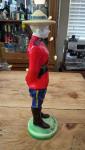 Canadian Mountie Ceramic Figurine - Vintage Charm
