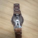 Bewell Wooden Analog Wristwatch - Vintage Style