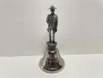 Vintage Canadian Mountie Pewter Bell from Gastown