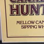 Seagram's Canadian Hunter Vintage Wall Sign 36"x24