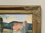 Vintage Canadian Oil Landscape by Sydney Berne 20"x16