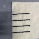 Hudson Bay Vintage Striped Wool Blanket 67in