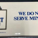 Lord Calvert Vintage Whisky Porcelain Bar Sign