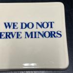 Lord Calvert Vintage Whisky Porcelain Bar Sign