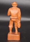 French Canadian Vintage Wood Carving Figurine