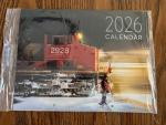 Canadian National Railway 2026 Wall Calendar