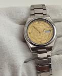 Seiko 5 Vintage Yellow Dial Automatic Watch