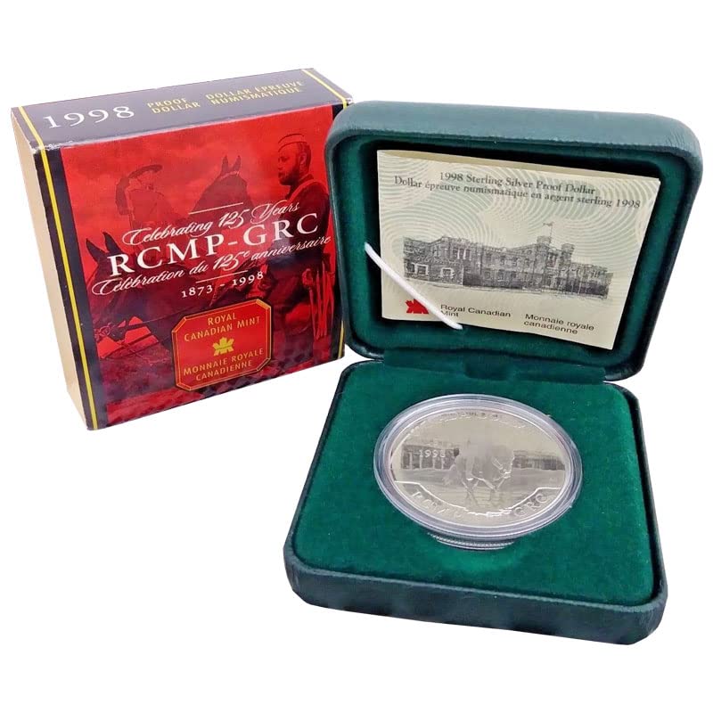 125th Anniversary RCMP Proof .925 Silver Coin