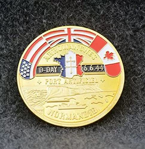 WW2 Commemorative Coin - Army Arromanche Normandy