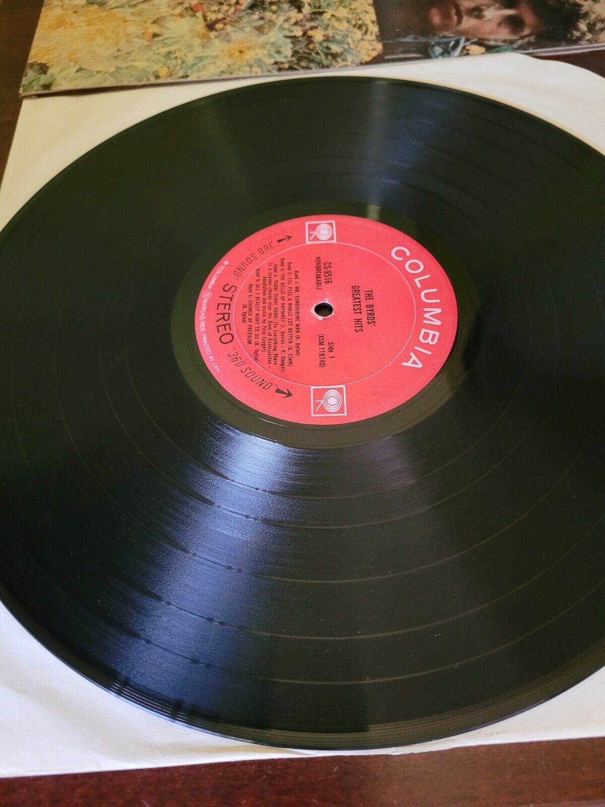 Vintage Byrd's Greatest Hits LP, 1967 Canada