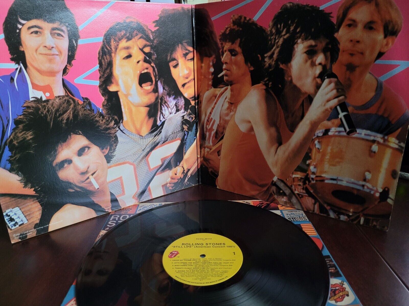 Vintage Rolling Stones LP - Still Life 1982