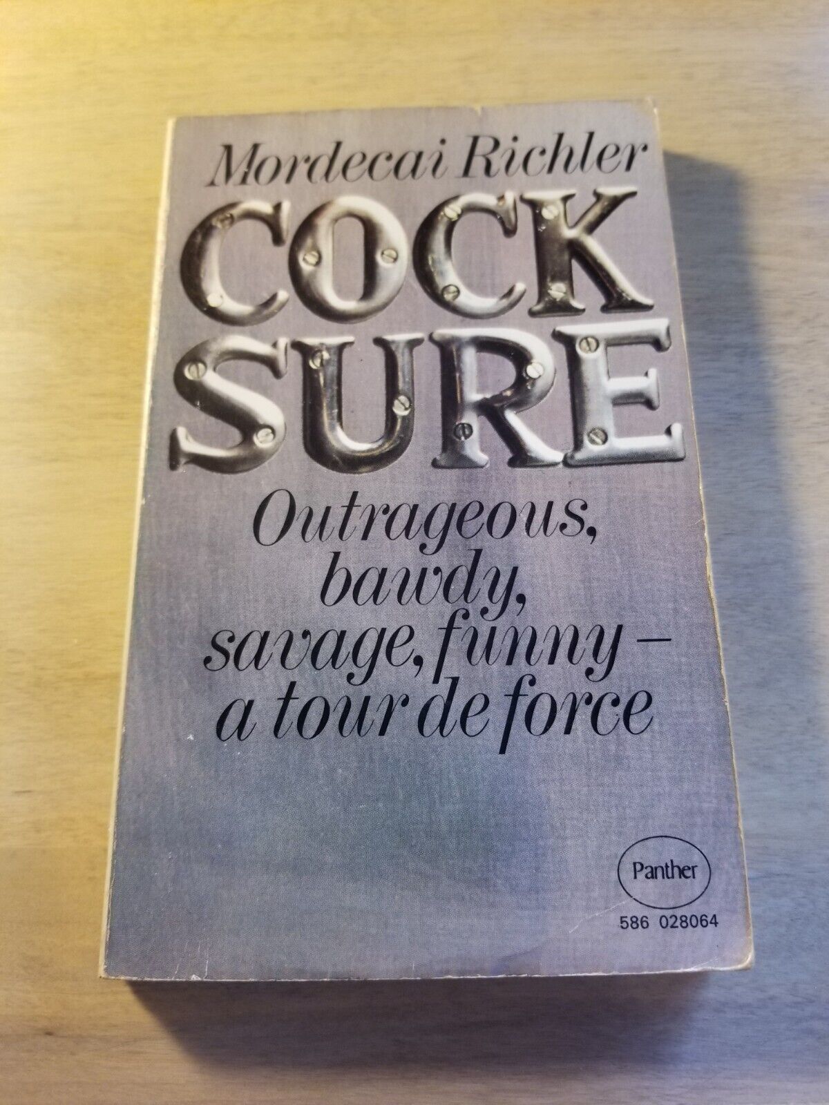 Vintage Canadian Literature: Cocksure by Mordecai Richler (1971)