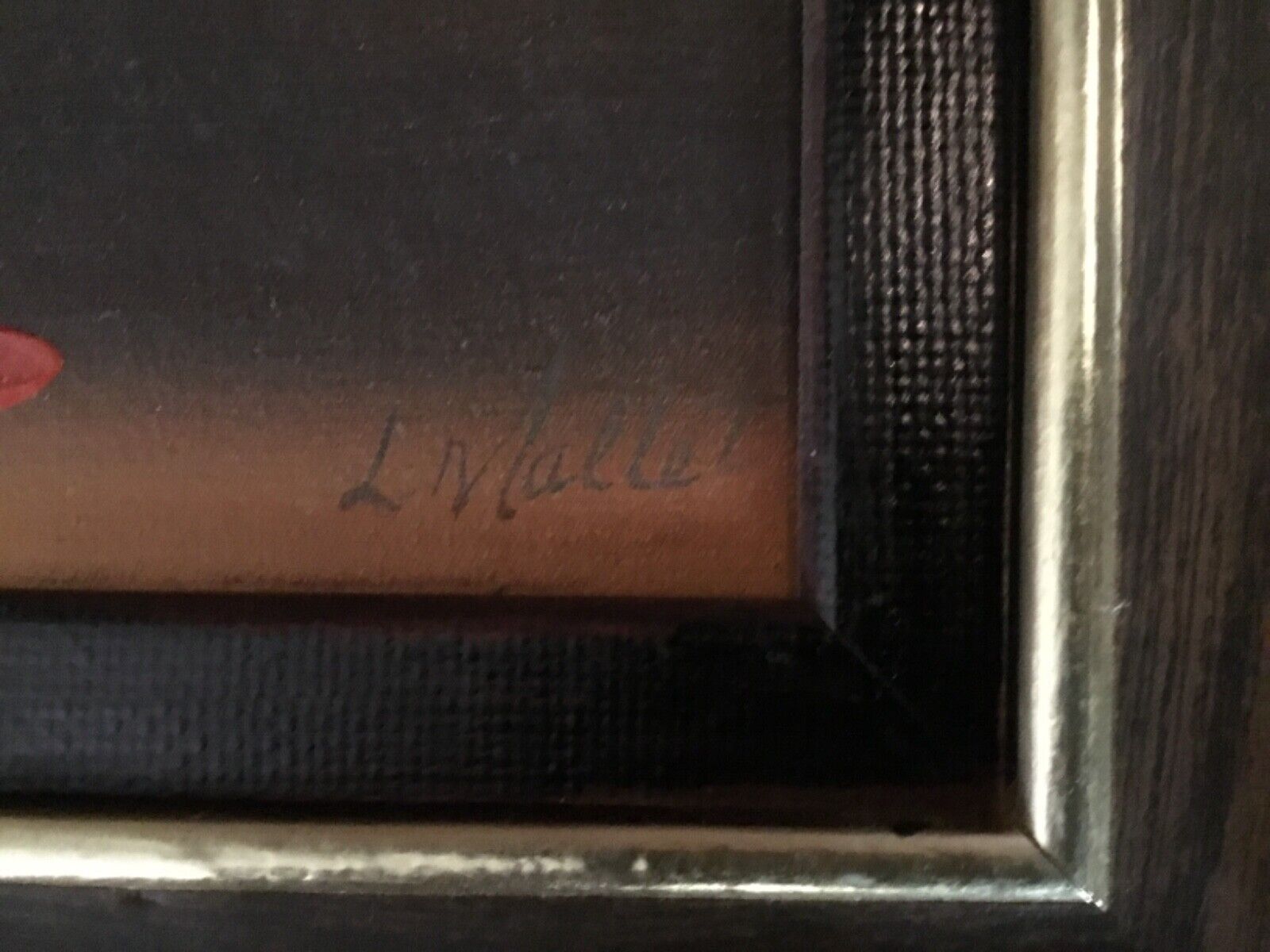 Vintage Canadian Artist Leo Mallet Roses Still Life