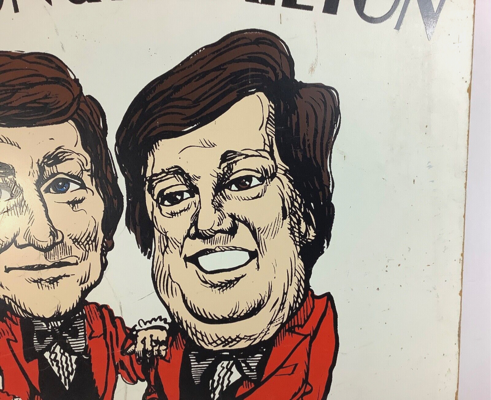 Signed Vintage Wood Poster: Wayne Malton & Mike Hamilton