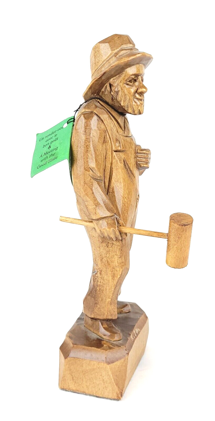 French Canadian Folk Art Figure by Robert Jean