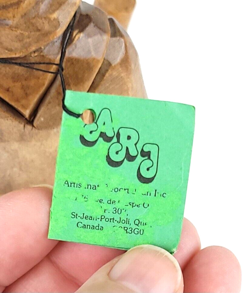 French Canadian Folk Art Figure by Robert Jean