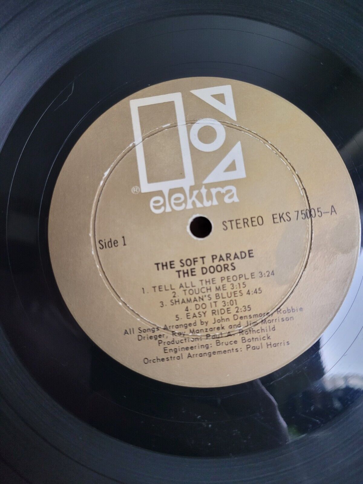 The Doors - The Soft Parade Vintage Vinyl LP