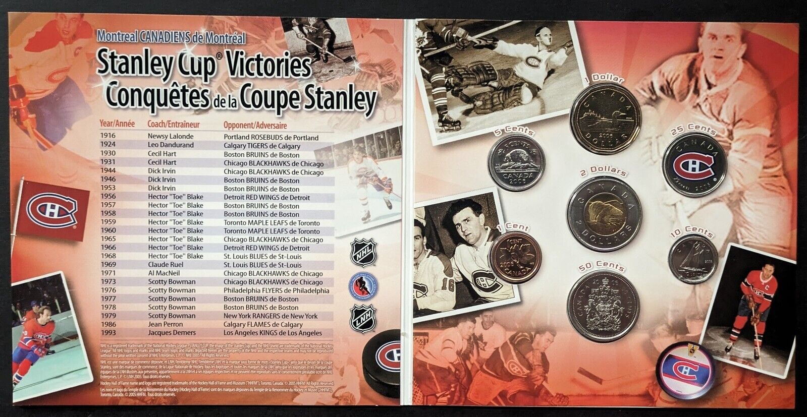 Montreal Canadiens NHL Gift Set, 2005-06 Vintage