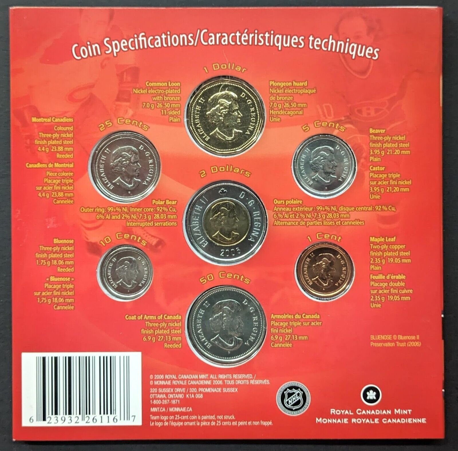 Montreal Canadiens NHL Gift Set, 2005-06 Vintage