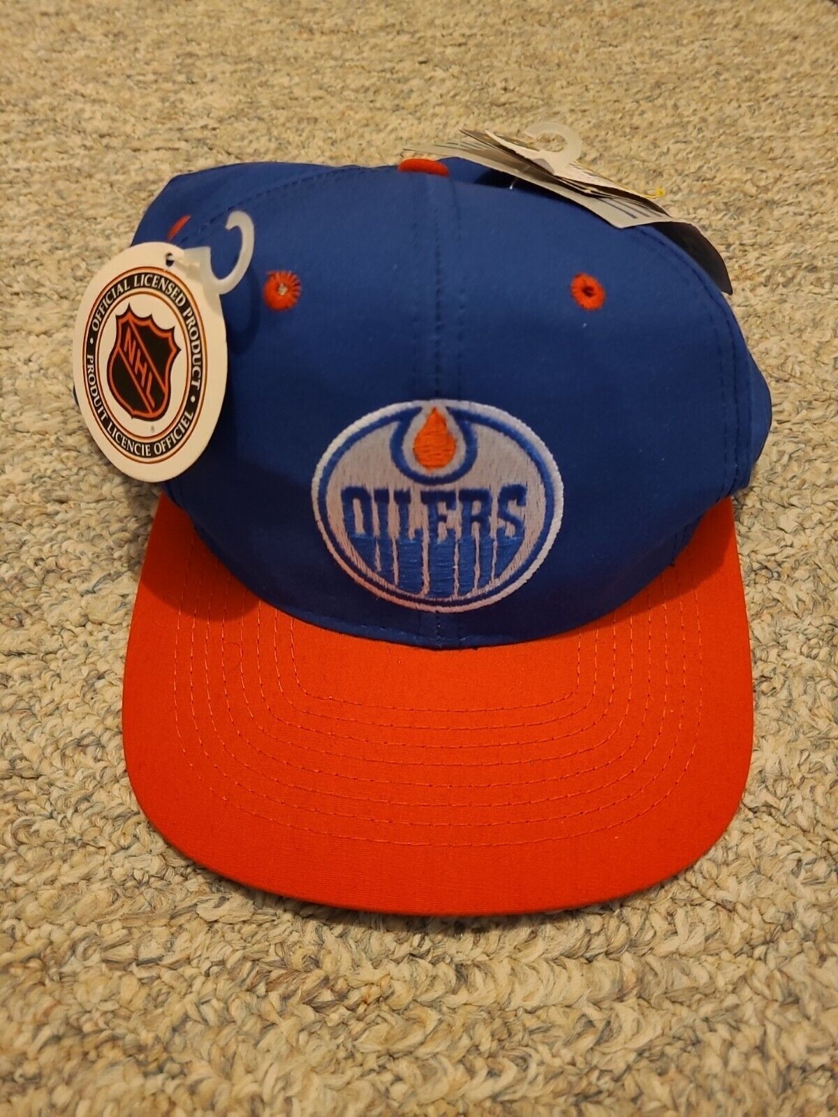 1990's Canadian Zellers Store Oilers Logo Baseball Cap