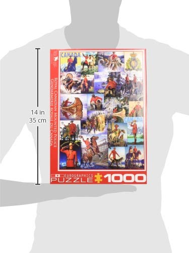 RCMP Collage 1000-Piece Puzzle by Eurographics - Vintage