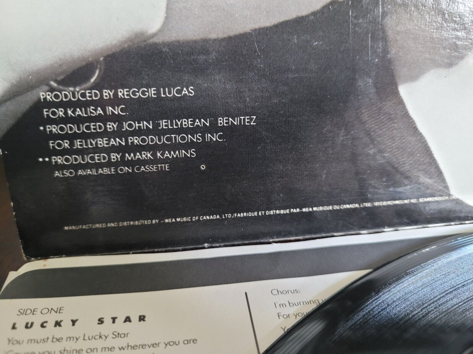 Madonna's Vintage Vinyl LP (Self-titled) - 1983 Canada