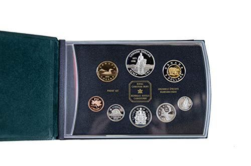 1998 RCMP Proof Sterling Silver 8-Coin Set