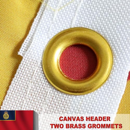 Vintage Canada Mounties Flag - Royal Canadian Mounted Police