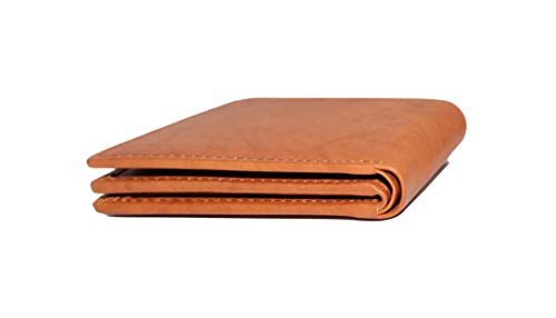 Vintage RCMP Bi-fold Badge Wallet in British Tan