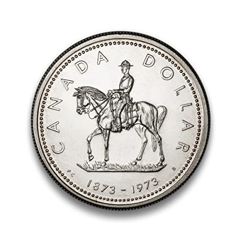 Vintage 1873-1973 RCMP Silver Coin