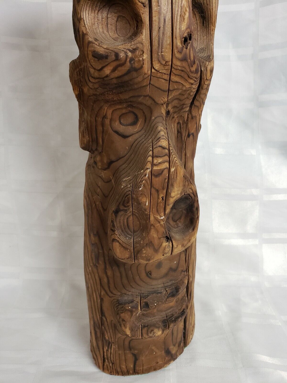 Canadian Vintage Driftwood Log Art - British Columbia