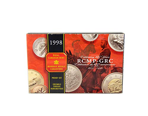 1998 RCMP Proof Sterling Silver 8-Coin Set