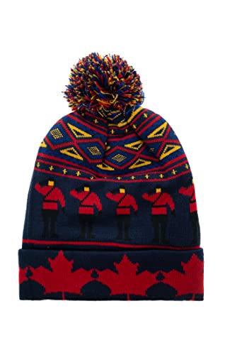 RCMP Pom Pom Winter Hat - Vintage Gifts Canada
