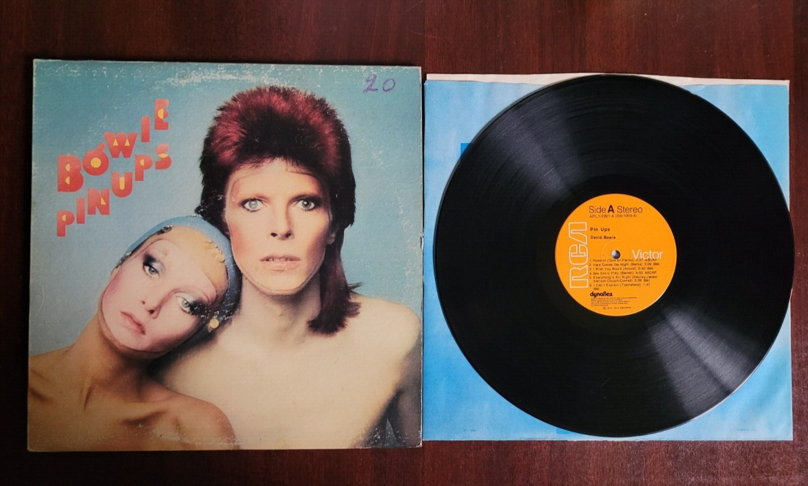 David Bowie - Pin Ups Vinyl LP [1973]