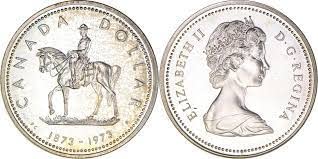 Vintage 1873-1973 RCMP Silver Coin