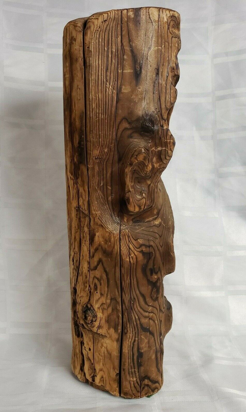 Canadian Vintage Driftwood Log Art - British Columbia