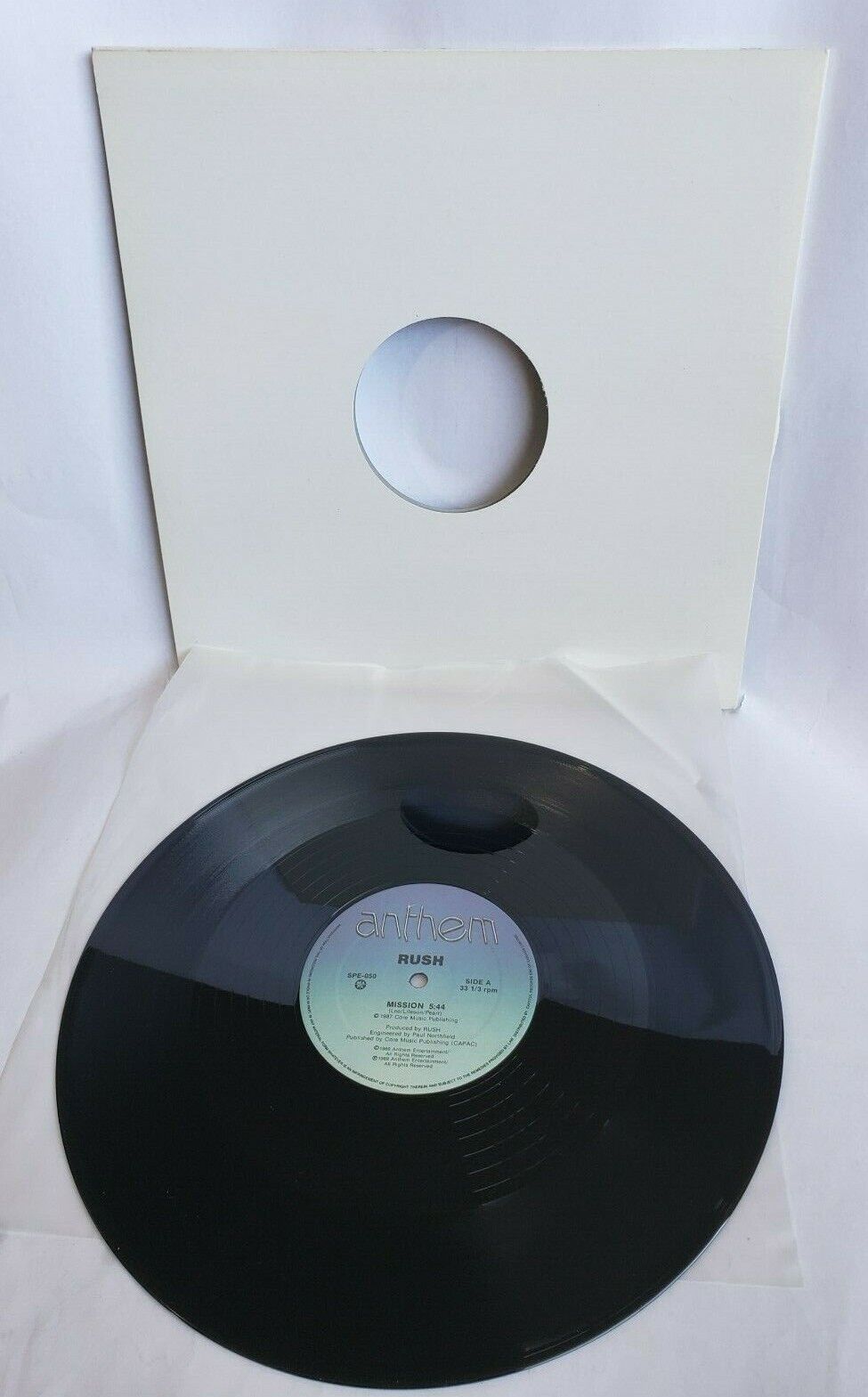 Vintage Canadian Rare 1989 Rush LP Record